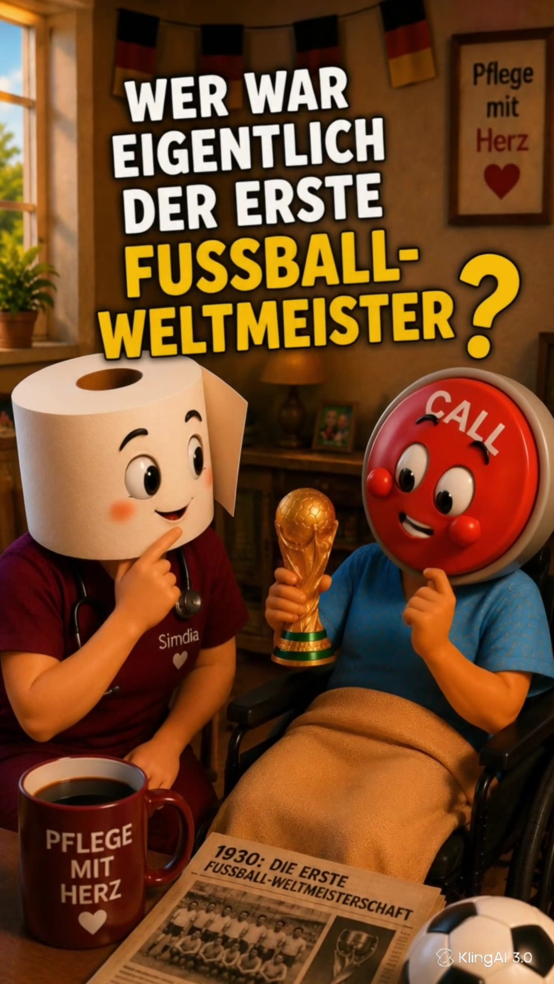 Fußball-Special: Wer war der 1. Fußball-Weltmeister?